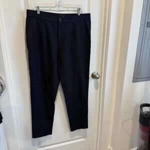COS Navy Blue Tailored Dress Pants Men's Size 36 Wool